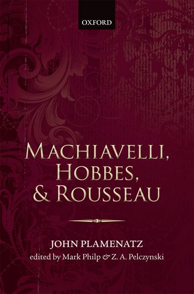 Produktbild: Machiavelli, Hobbes, and Rousseau