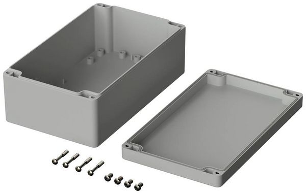 Produktbild: Bopla EUROMAS M 221 02221000 Industrie-Geh&auml;use 200 x 120 x 75 Polycarbonat Lichtgrau (RAL 7035) 1 St.