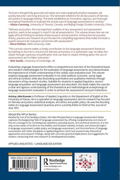 Produktbild: Evaluating Language Assessments