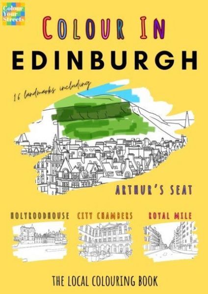 Produktbild: Edinburgh Colouring Book (A4)