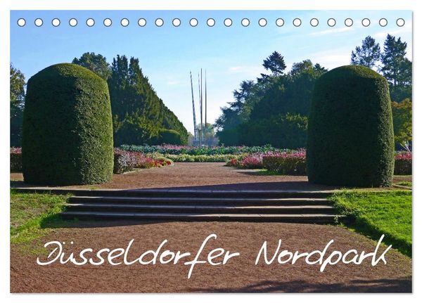 Produktbild: D&uuml;sseldorfer Nordpark (Tischkalender 2026 DIN A5 quer), CALVENDO Monatskalender