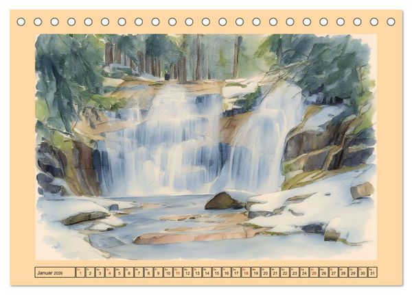 Produktbild: Tschechien - Kultur und Natur (Tischkalender 2026 DIN A5 quer), CALVENDO Monatskalender