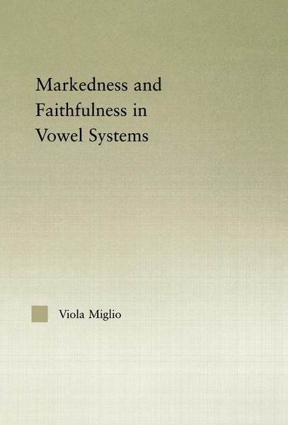 Produktbild: Interactions between Markedness and Faithfulness Constraints in Vowel Systems