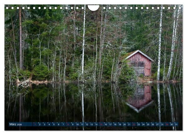 Produktbild: Suomi &ndash; Finnland (Wandkalender 2026 DIN A4 quer), CALVENDO Monatskalender