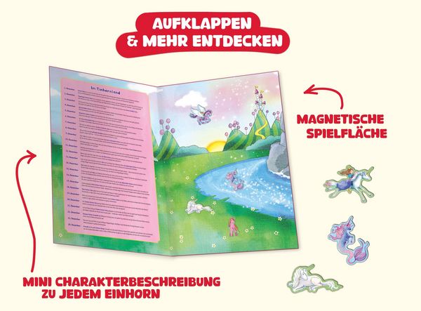 Produktbild: Einhorn-Magnet-Adventskalender