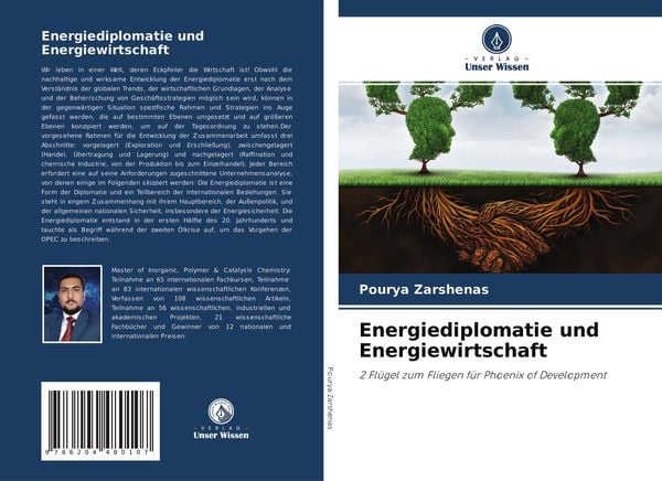 Energiediplomatie und Energiewirtschaft, Taschenbuch von Pourya Zarshenas, Verlag Unser Wissen, 9786204480107