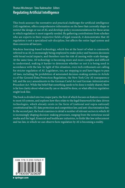 Produktbild: Regulating Artificial Intelligence
