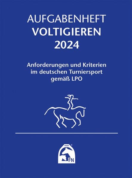 Produktbild: Aufgabenheft &ndash; Voltigieren 2024