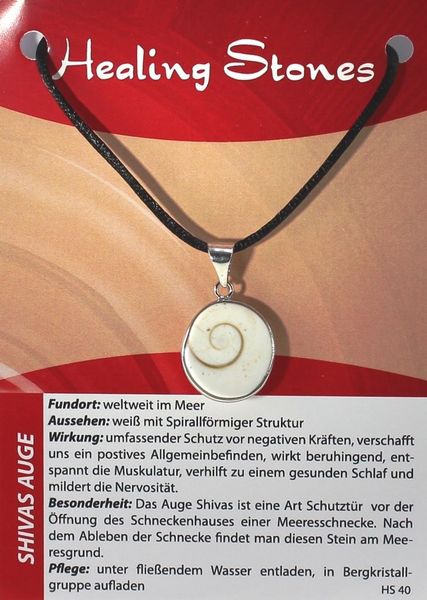 Produktbild: Shivas Auge Maxicard Healing Stones, R143-40