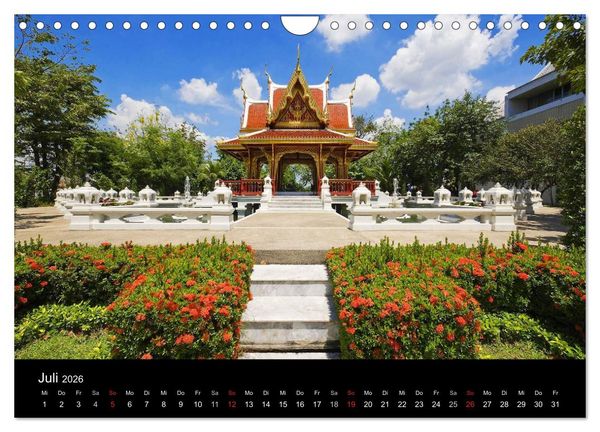 Produktbild: Sch&ouml;nes Thailand (Wandkalender 2026 DIN A4 quer), CALVENDO Monatskalender