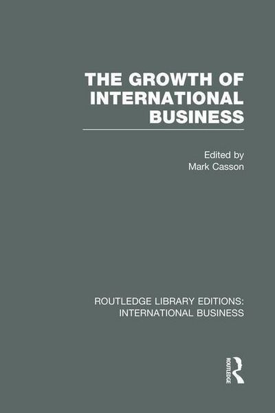 Produktbild: The Growth of International Business