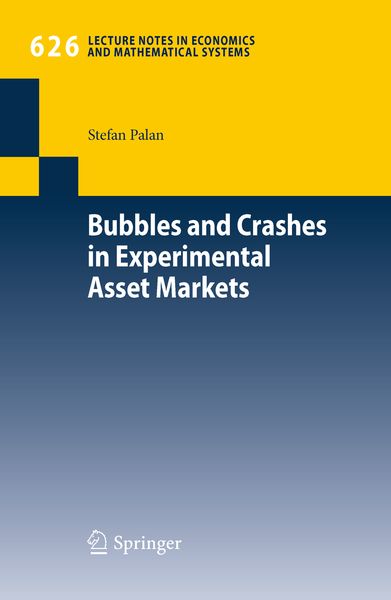 Produktbild: Bubbles and Crashes in Experimental Asset Markets