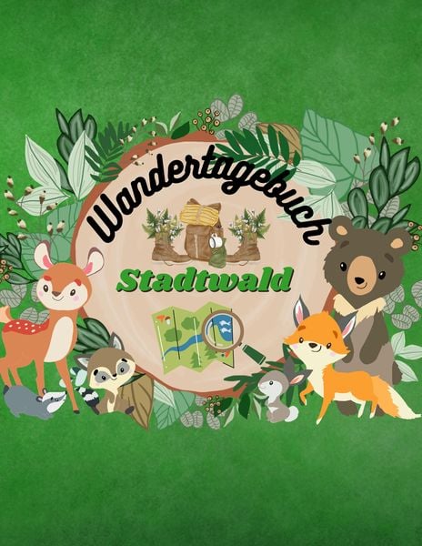Produktbild: Wandertagebuch Stadtwald f&uuml;r Kinder Wanderbuch