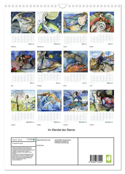 Produktbild: Im Wandel der Sterne (Wandkalender 2026 DIN A3 hoch), CALVENDO Monatskalender