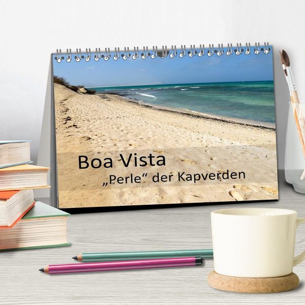 Produktbild: Boa Vista - Perle der Kapverden (Tischkalender 2026 DIN A5 quer), CALVENDO Monatskalender