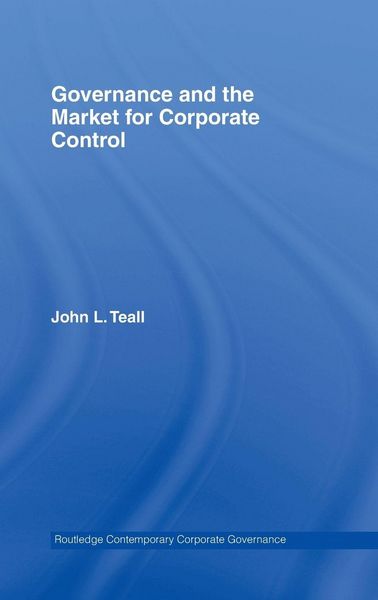 Produktbild: Governance and the Market for Corporate Control