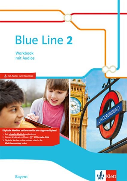 Blue Line 2. Ausgabe Bayern, Set von , Klett Schulbuchverlag, 9783125483521