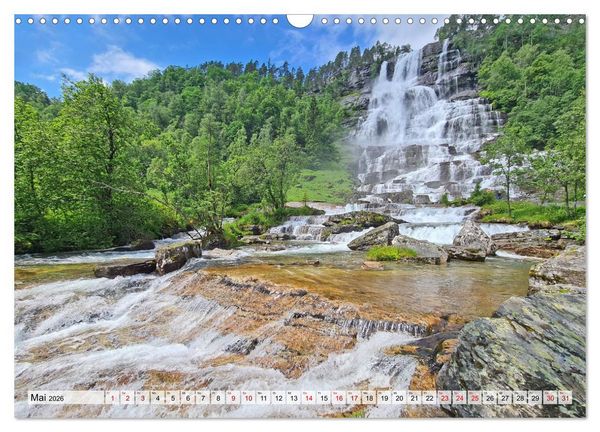 Produktbild: Norwegen erkunden mit dem Wohnmobil (Wandkalender 2026 DIN A3 quer), CALVENDO Monatskalender