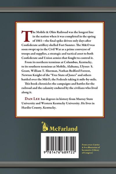 Produktbild: The Mobile & Ohio Railroad in the Civil War