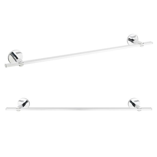 Produktbild: UV-Loc&reg; Badetuchstange Uno Mod. Isera 60 cm, Befestigen ohne Bohren mit innovativem Klebesystem