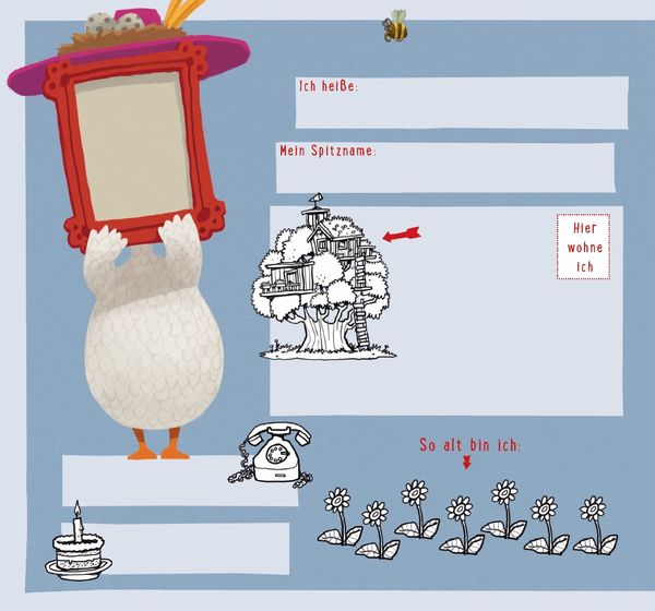 Produktbild: Kosmo & Klax. Meine Freunde Eintragbuch Kindergartenfreunde Freundebuch