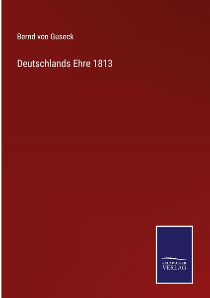 Produktbild: Deutschlands Ehre 1813