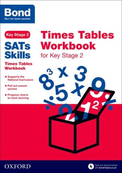 Produktbild: Bond SATs Skills: Times Tables Workbook for Key Stage 2