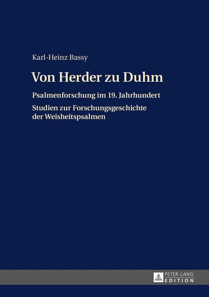 Produktbild: Von Herder zu Duhm