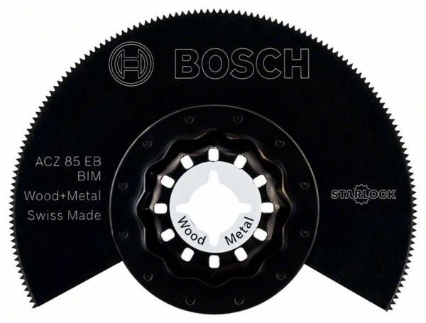 Bosch Accessories 2609256943 ACZ 85 EB Bimetall Segmentsägeblatt 85mm 1St.