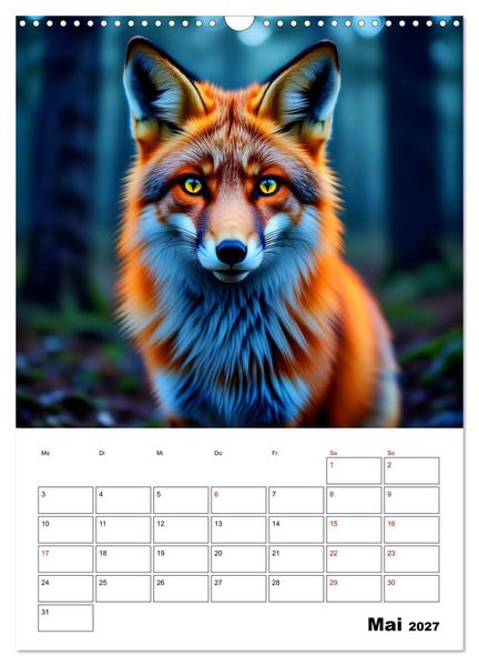 Produktbild: Die leisen Stimmen der Tiere (Wandkalender 2027 DIN A3 hoch), CALVENDO Monatskalender