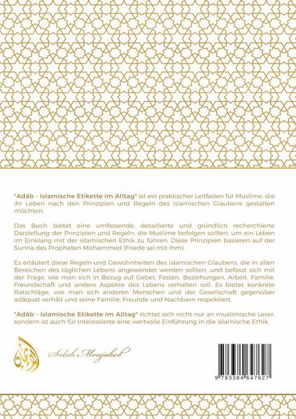 Produktbild: ADAB: Islamische Etikette im Alltag
