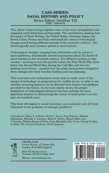 Produktbild: Technology and Naval Combat in the Twentieth Century and Beyond