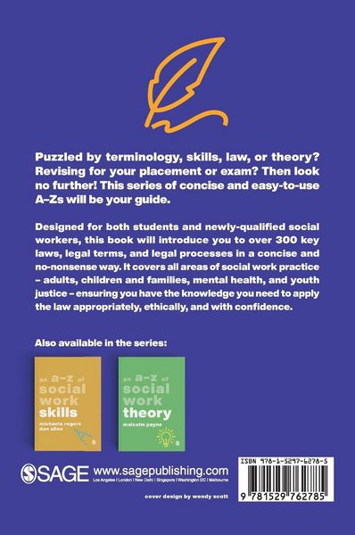 Produktbild: An A-Z of Social Work Law
