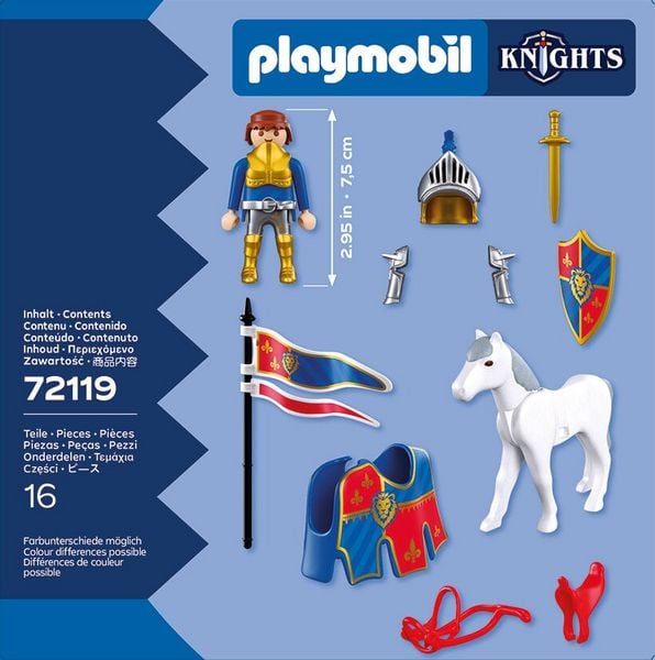 Produktbild: PLAYMOBIL 72119 Anf&uuml;hrer L&ouml;wenritter