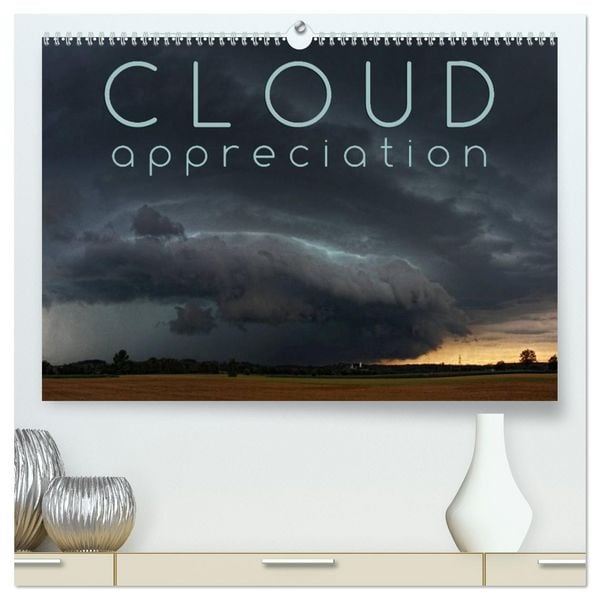 Produktbild: Cloud Appreciation (High Quality Premium Wall Calendar 2026 DIN A2 landscape),CALVENDO 12 Month Wall Calendar