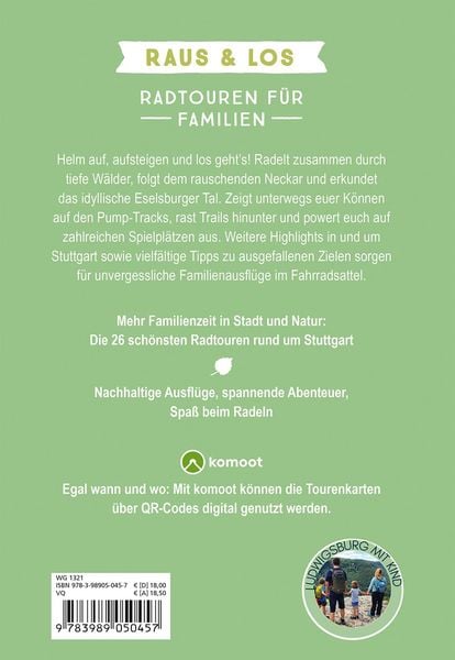 Produktbild: Radtouren f&uuml;r Familien Stuttgart und Region