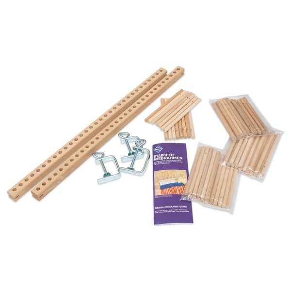 Produktbild: PEBARO WEB0251A - St&auml;bchen-Webrahmen bis 100cm Breite, Holz