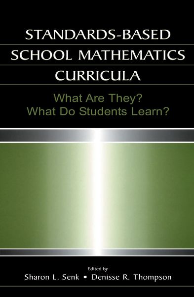 Produktbild: Standards-based School Mathematics Curricula