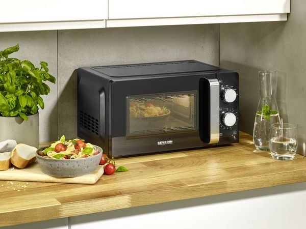 Produktbild: Severin MW 7886 Mikrowelle Schwarz 700W Timerfunktion