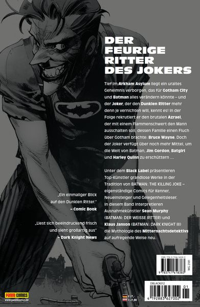 Produktbild: Batman: Der Fluch des Wei&szlig;en Ritters