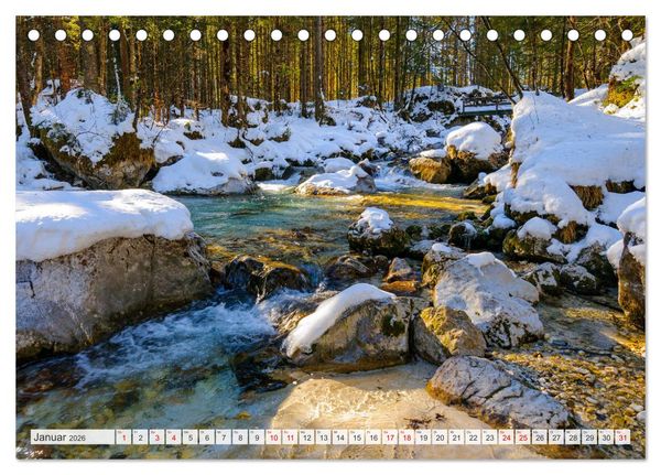 Produktbild: Urlaub im Berchtesgadener Land (Tischkalender 2026 DIN A5 quer), CALVENDO Monatskalender