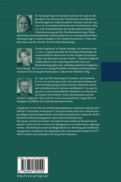 Produktbild: Das Management von Stoffstr&ouml;men