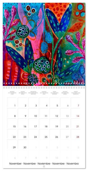 Produktbild: Garden Of Joy 2027 (Wall Calendar 2027 12 &times; 12 Inch) CALVENDO 12 Month Wall Calendar