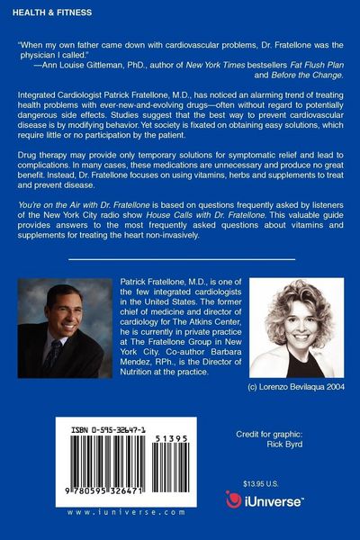 Produktbild: You're on the Air with Dr. Fratellone