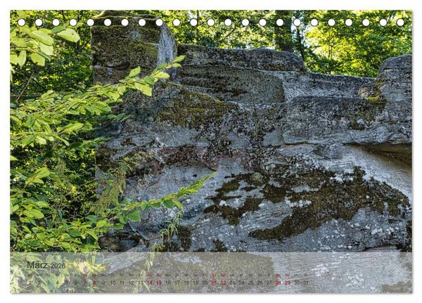 Produktbild: Felsenburg Rotenhan (Tischkalender 2026 DIN A5 quer), CALVENDO Monatskalender