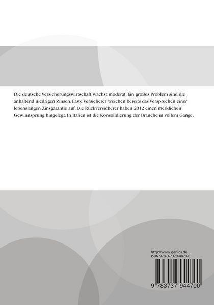 Produktbild: Branchenreport Versicherungen