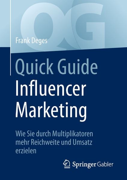Produktbild: Quick Guide Influencer Marketing