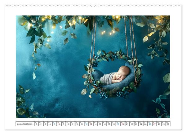 Produktbild: Babyzauber (Wandkalender 2026 DIN A2 quer), CALVENDO Monatskalender