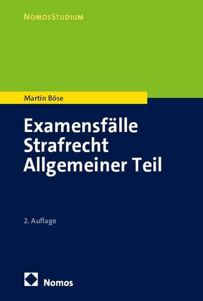 Produktbild: Examensf&auml;lle Strafrecht Allgemeiner Teil