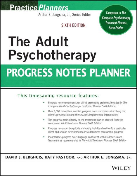 Produktbild: The Adult Psychotherapy Progress Notes Planner